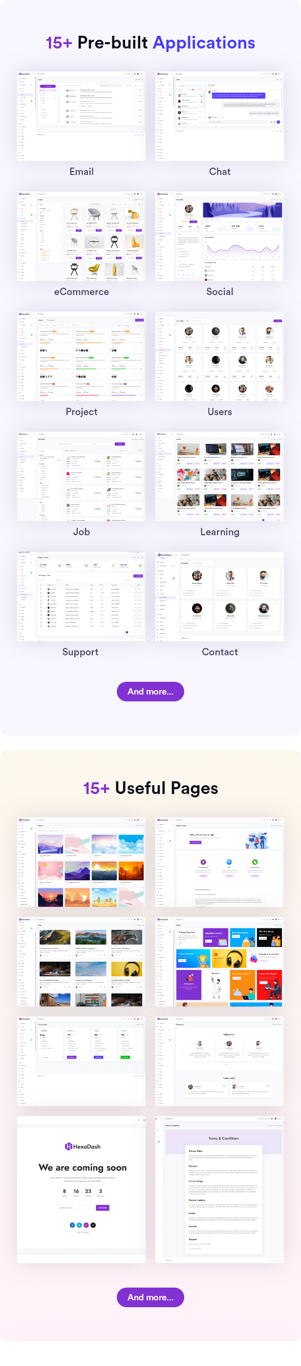 HexaDash – Multipurpose Admin Dashboard Template (Svelte, React, Vue, Angular, Laravel & More)