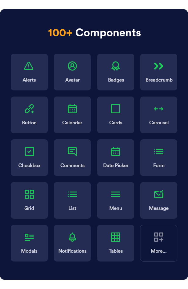HexaDash – Multipurpose Admin Dashboard Template (Svelte, React, Vue, Angular, Laravel & More)